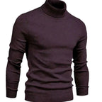 Turtleneck Sweater Slim Fit Full Neck Coverage
