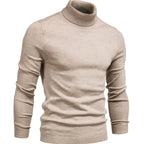 Turtleneck Sweater Slim Fit Full Neck Coverage