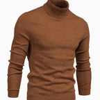 Turtleneck Sweater Slim Fit Full Neck Coverage