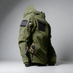 Two-Piece Outdoor Set Hooded Jacket & Cargo Pants Multi-Pocket