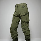 Two-Piece Outdoor Set Hooded Jacket & Cargo Pants Multi-Pocket