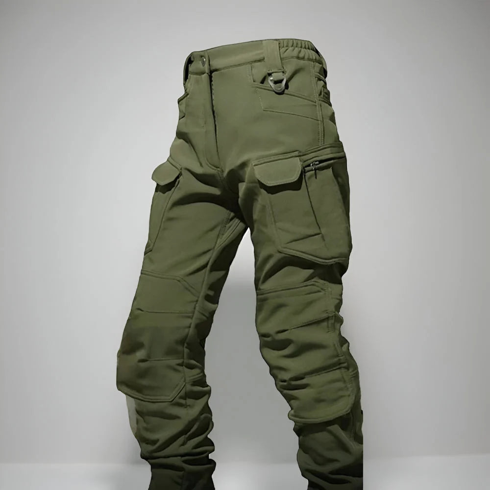 Two-Piece Outdoor Set Hooded Jacket & Cargo Pants Multi-Pocket
