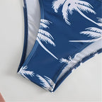 Two-Piece Tankini Adjustable Halter & Padded Cups Fully Lined