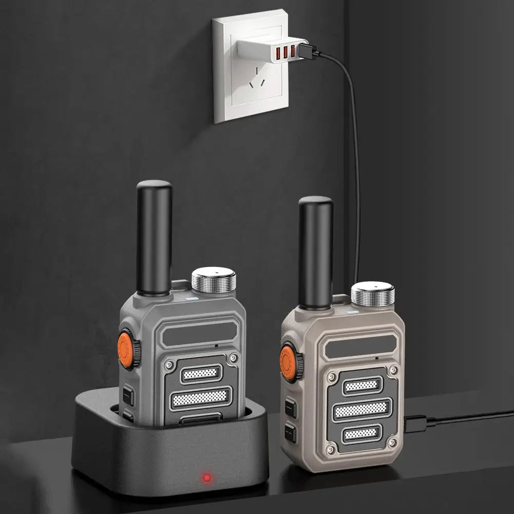 Two-Way Radio Waterproof USB-C Charging Extended Range