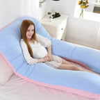 U-Shaped Body Pillow Adjustable Shredded Memory Foam