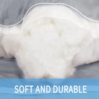 U-Shaped Pregnancy Pillow Full Body Cooling Velvet Removable Cover