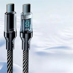 USB-C Cable Real-Time Power Display Up To 120W