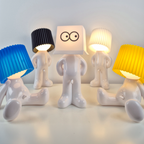 USB-C Rechargeable Sitting-Shaped Table Lamp