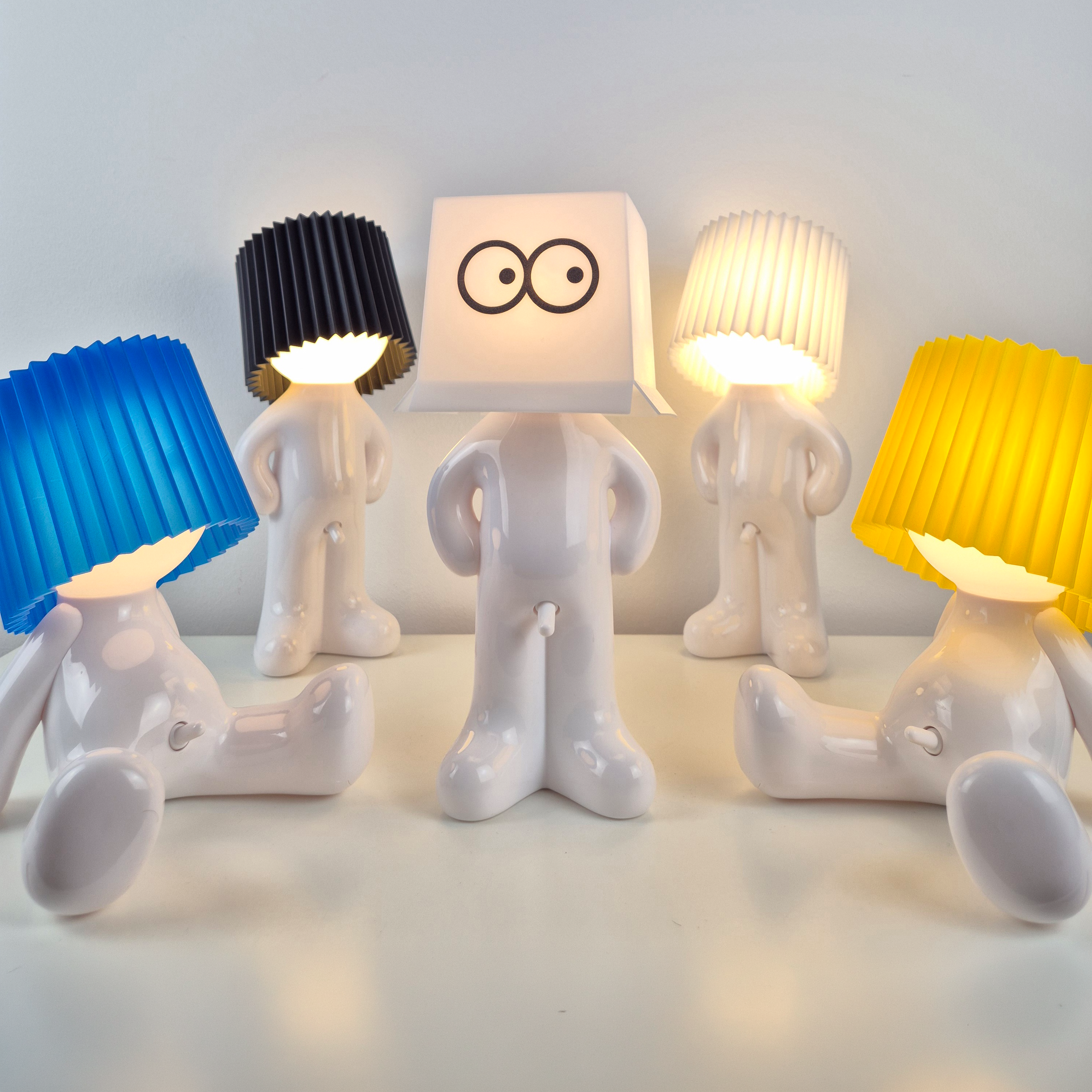 USB-C Rechargeable Sitting-Shaped Table Lamp