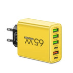 USB Charging Station 65W Six Ports USB-A & USB-C
