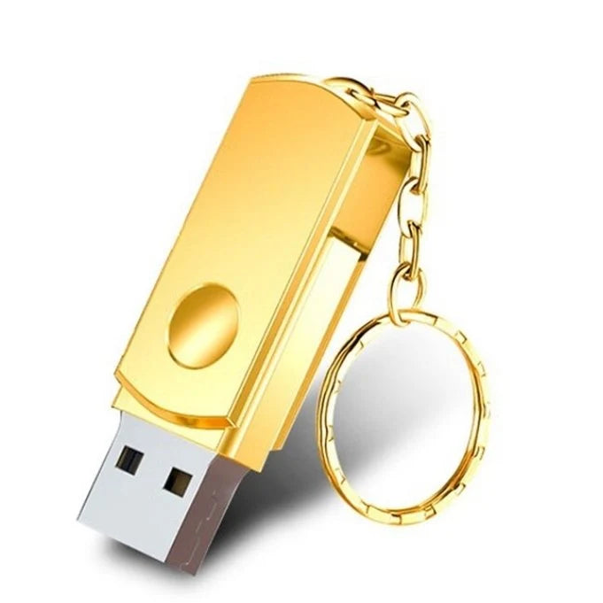 USB Flash Drive 2TB USB 3.0 Aluminum Key Loop