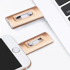USB Flash Drive 3-In-1 Lightning USB-C USB-A 2 TB