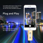 USB Flash Drive 3-In-1 Lightning USB-C USB-A 2 TB