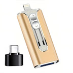USB Flash Drive Dual Connector USB 3.0 Metal Casing