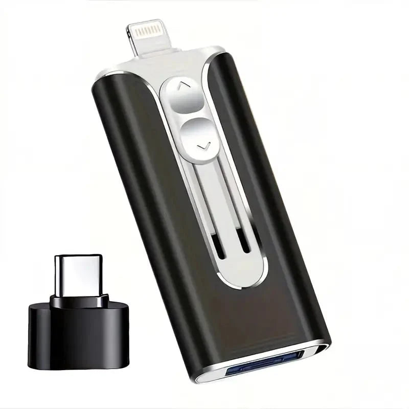 USB Flash Drive Dual Connector USB 3.0 Metal Casing