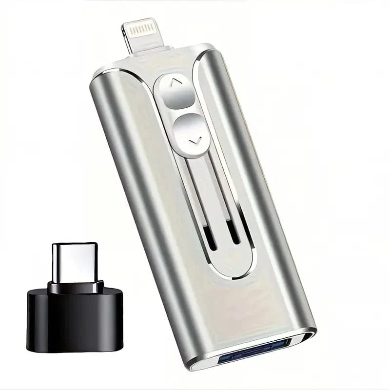USB Flash Drive Dual Connector USB 3.0 Metal Casing