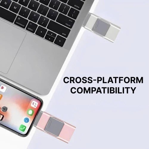 USB Flash Drive Multi-Port 32GB Keychain