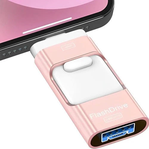 USB Flash Drive Multi-Port 32GB Keychain