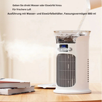 USB-Powered Humidifying Desk Fan With LED