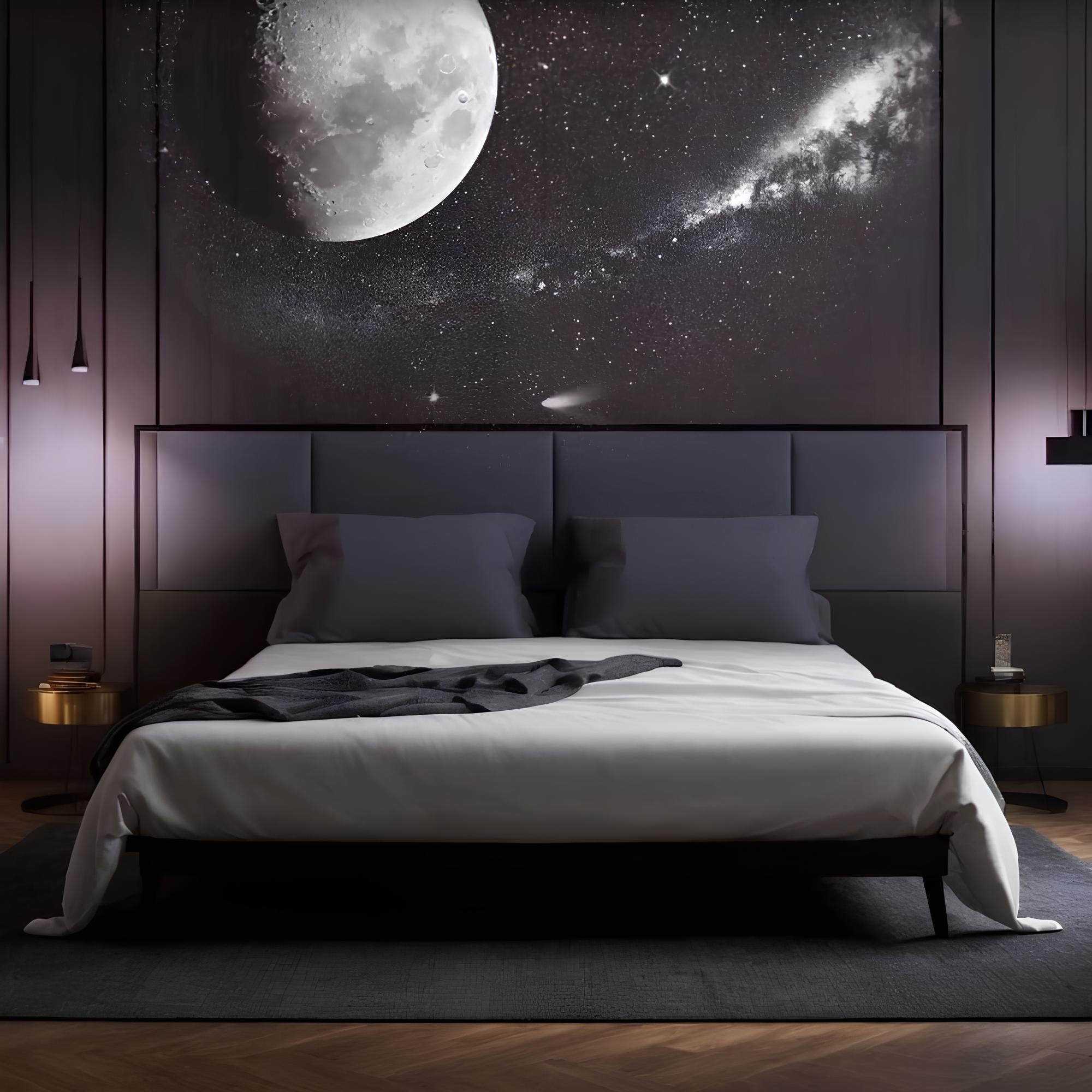 USB-Powered Timer Galaxy Projector Lamp (13 or 19 Motif Discs)