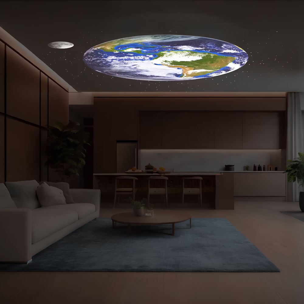 USB-Powered Timer Galaxy Projector Lamp (13 or 19 Motif Discs)
