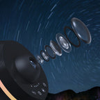 USB-Powered Timer Galaxy Projector Lamp (13 or 19 Motif Discs)