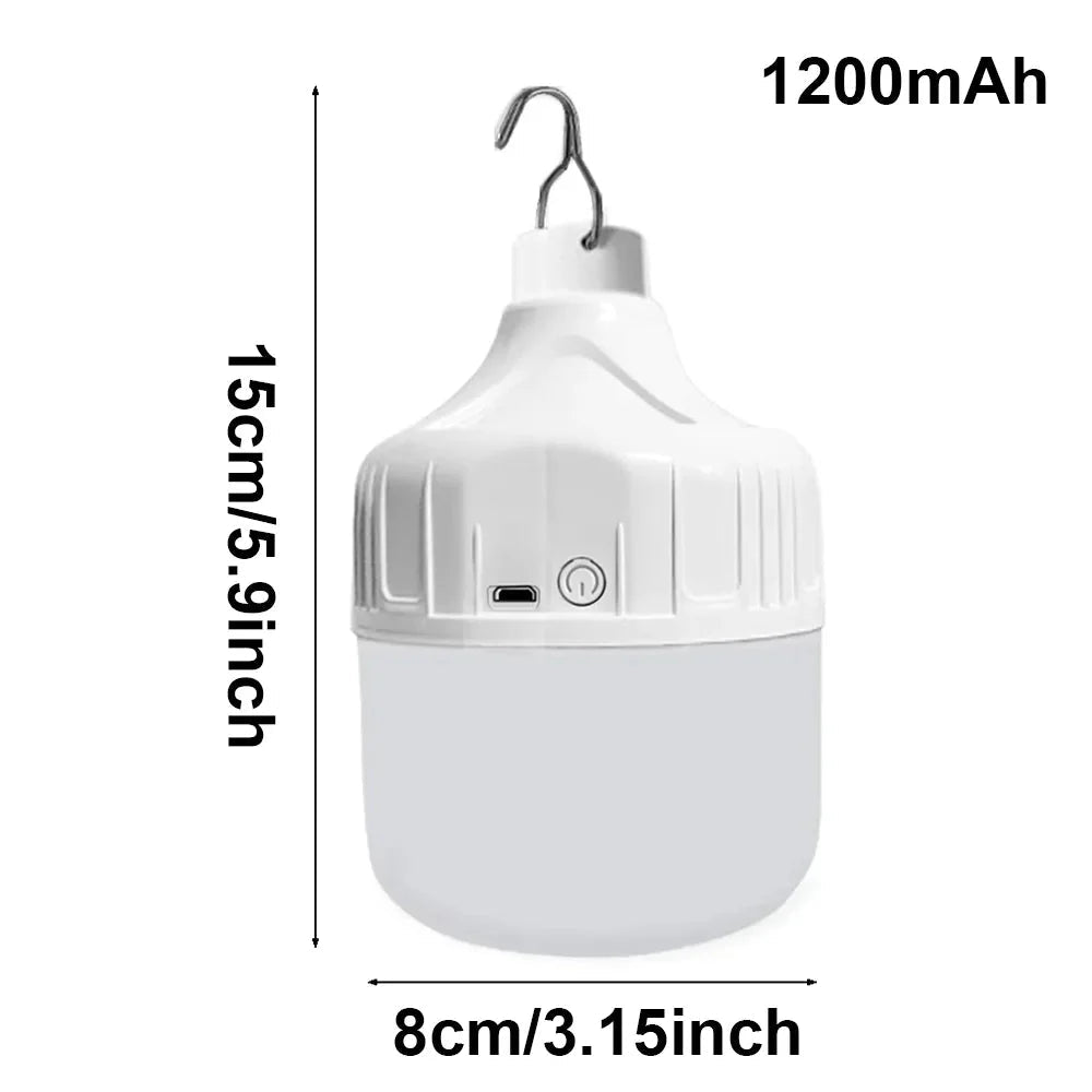 USB-Rechargeable LED Camping Light (3 Modes)