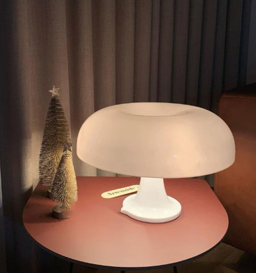 USB Rechargeable LED Mushroom Table Lamp