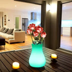 USB Rechargeable Remote-Controlled Color-Changing Vase