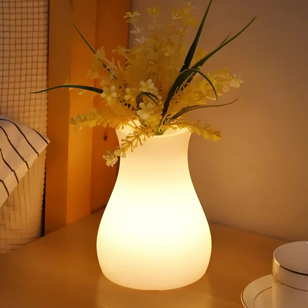USB Rechargeable Remote-Controlled Color-Changing Vase