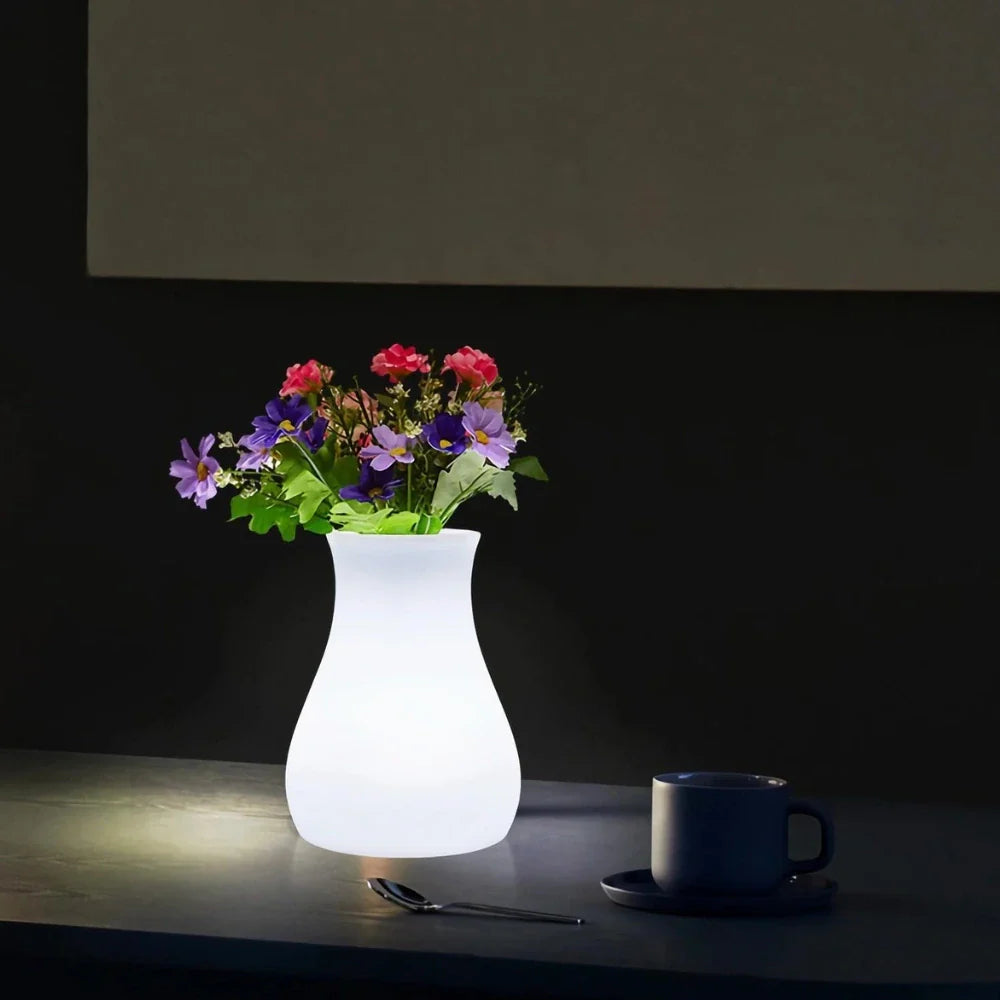 USB Rechargeable Remote-Controlled Color-Changing Vase