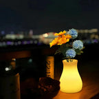 USB Rechargeable Remote-Controlled Color-Changing Vase