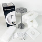 USB-Rechargeable Touch-Dimmable LED Aluminum Desk Lamp