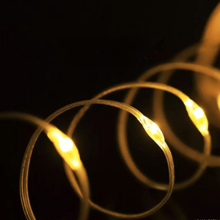 USB Rechargeable & Waterproof Retractable Light Strip (32.8 ft)