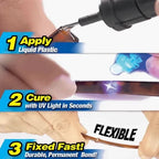 UV Adhesive Pen Built-In UV Light & Fast Cure