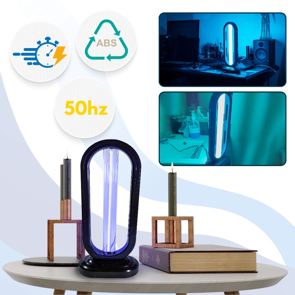 UV-C Disinfection Lamp Multi-Surface Remote Control & Timer