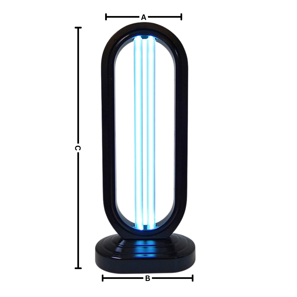 UV-C Disinfection Lamp Multi-Surface Remote Control & Timer