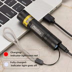 UV Flashlight 365nm USB Rechargeable Pocket Size