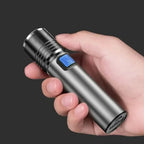 UV Flashlight 395nm Rechargeable Zoom Beam