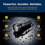 UV Flashlight Pet Stain Detector 395nm Rechargeable