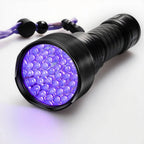 UV Flashlight Pet Stain Detector 395nm Rechargeable