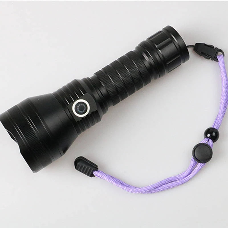 UV Flashlight Pet Stain Detector 395nm Rechargeable