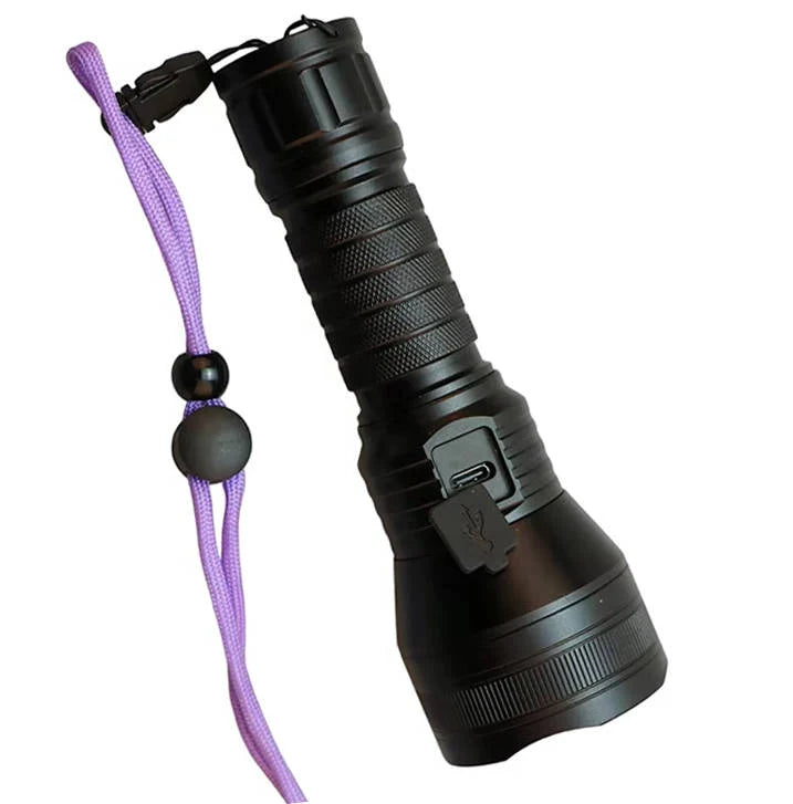 UV Flashlight Pet Stain Detector 395nm Rechargeable