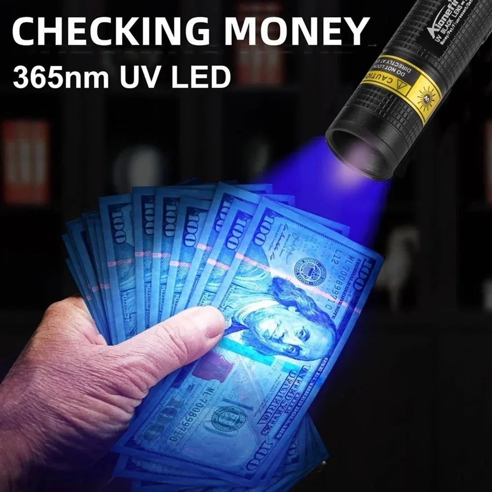 UV Flashlight Pet Stain & Leak Detection USB Rechargeable