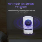 UV Insect Trap Whisper-Quiet USB-Powered Easy-Clean Pull-Out Tray