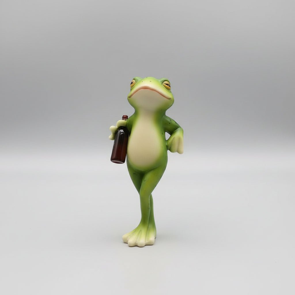 UV-Resistant Resin Frog Plant Hanger