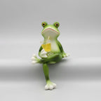 UV-Resistant Resin Frog Plant Hanger