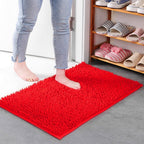 Ultra-Absorbent Chenille Memory Foam Non-Slip Bath Mat
