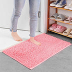 Ultra-Absorbent Chenille Memory Foam Non-Slip Bath Mat