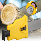 Ultra-Fast Precision Tool-Free Chainsaw Sharpener (Fits 14–20 In)